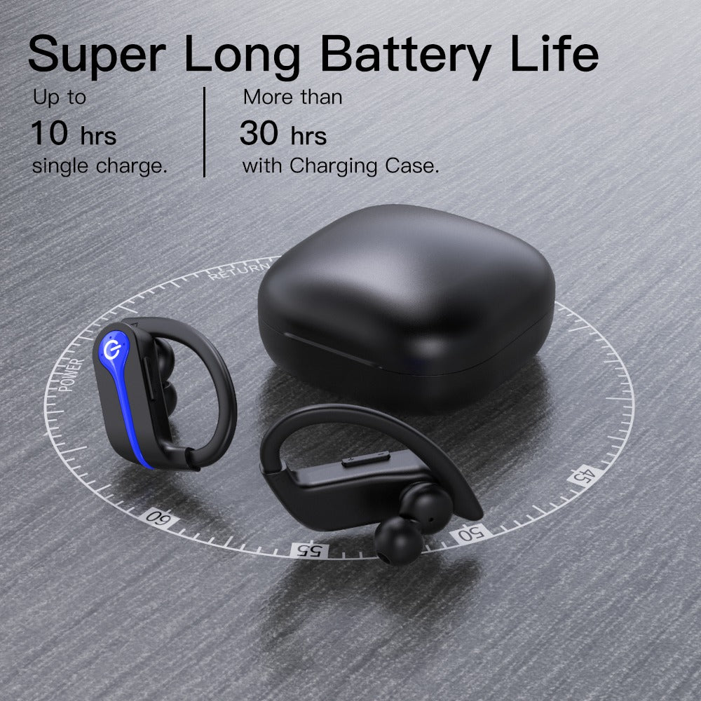 HBQ-Q62-9 Earphone TWS Wireless Bluetooth 5.0 Noise Reduction Low-Latency Ear Hook Design Headset Gaming Headphone HBQ-Q62-9 Earphone TWS Wireless Bluetooth 5.0 Noise Reduction Low-Latency Ear Hook Design Headset Gaming Headphone